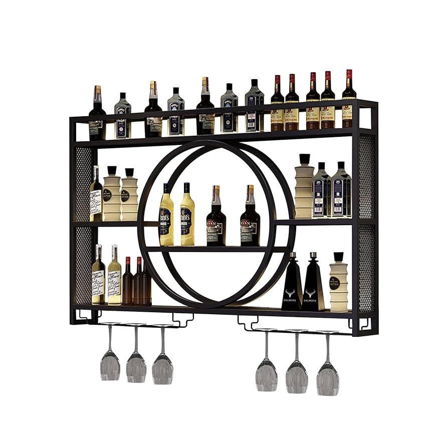 ワインセラー　酒　収納　棚　冷蔵　ラック　高級感　ワインラック　新品未使用 Amazon｜ワインラック 酒棚、キッチン収納ラック バー棚、ワイン